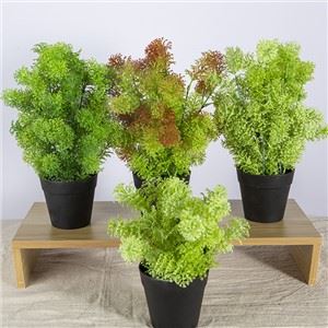 Мини саксия с изкуствена трева Antirrhinum